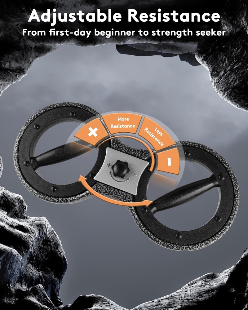 360° Spinning Burn Machine for Arm & Shoulder Workout, Black