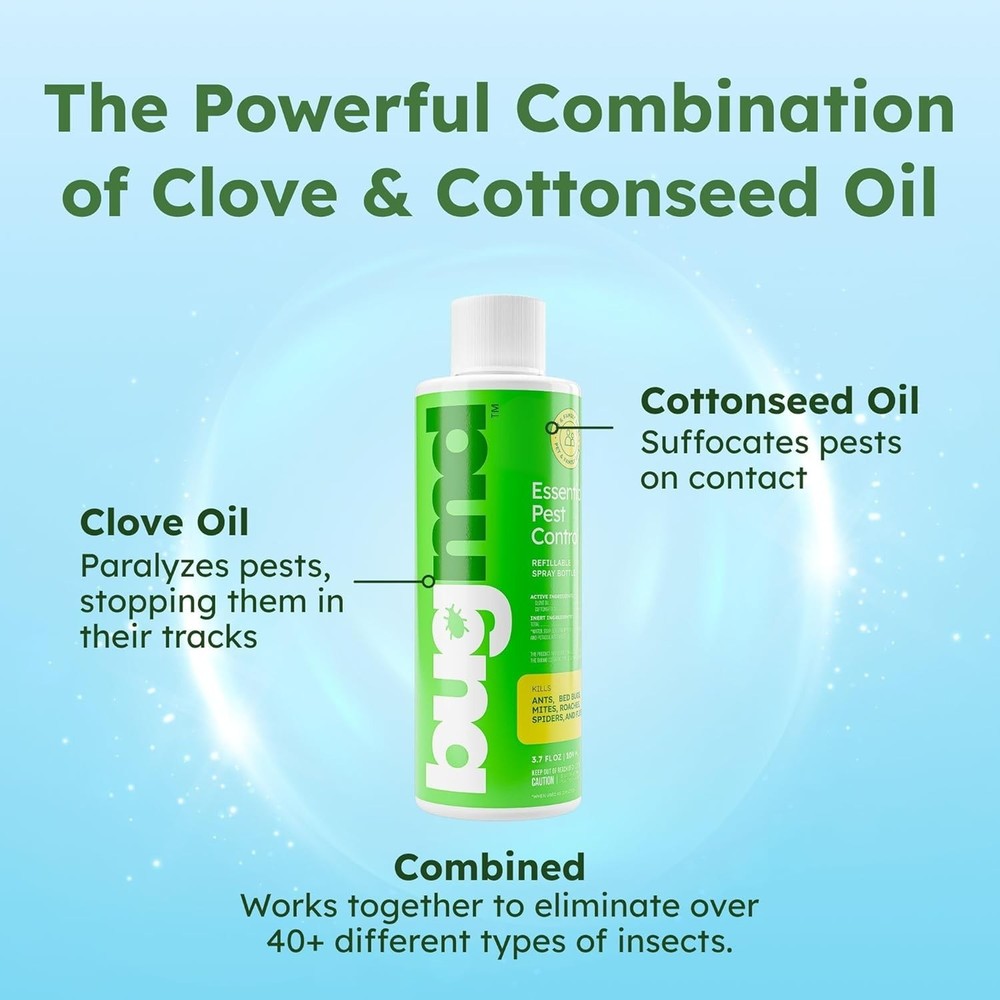 BugMD Pest Control Essential Oil Concentrate 3.7 oz (1-Pack)