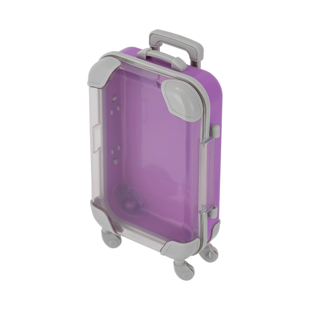 12 PCS Simulation Mini Trolley Cases Suitcase Set ABS Case Set W/4 Wheel