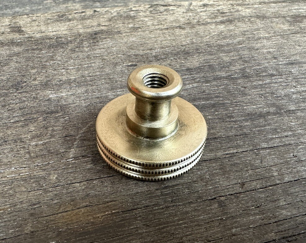 Vintage Record Plane Depth Brass Adjustment Frog Screw Old Tool
