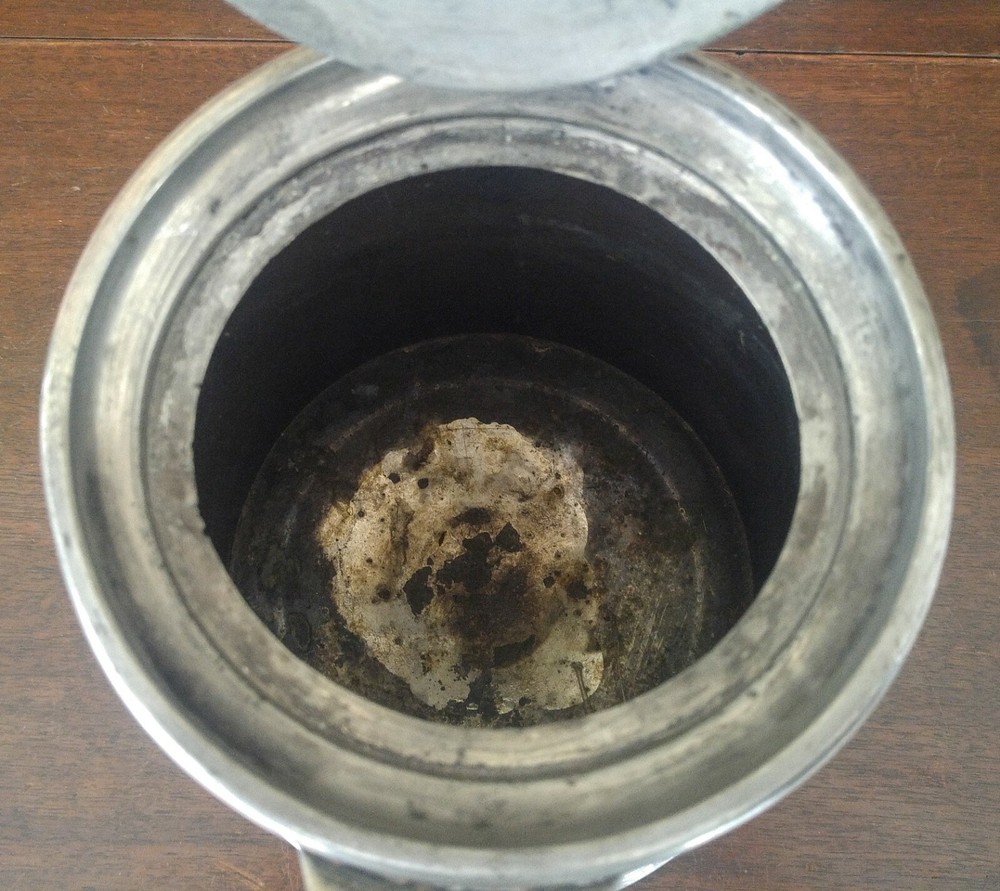 Antique Victorian Ornate Silver Plate Water Pitcher Hinged Lid 17 Unbranded