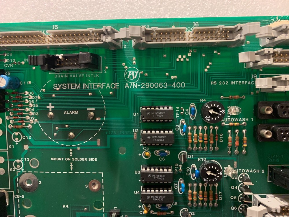 FSI 290063-400 SYSTEM INTERFACE PCB