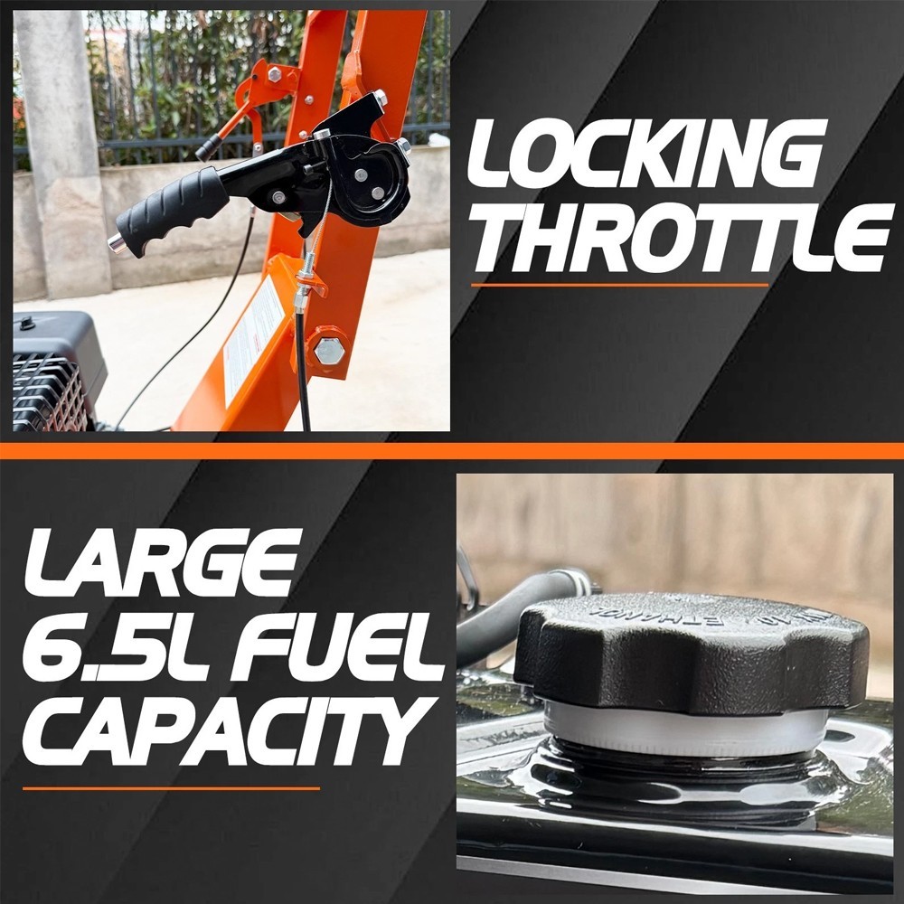 Brand New 420CC Stump Grinder 15'' Cutting Height/10'' Cutting Depth,B&S Engine