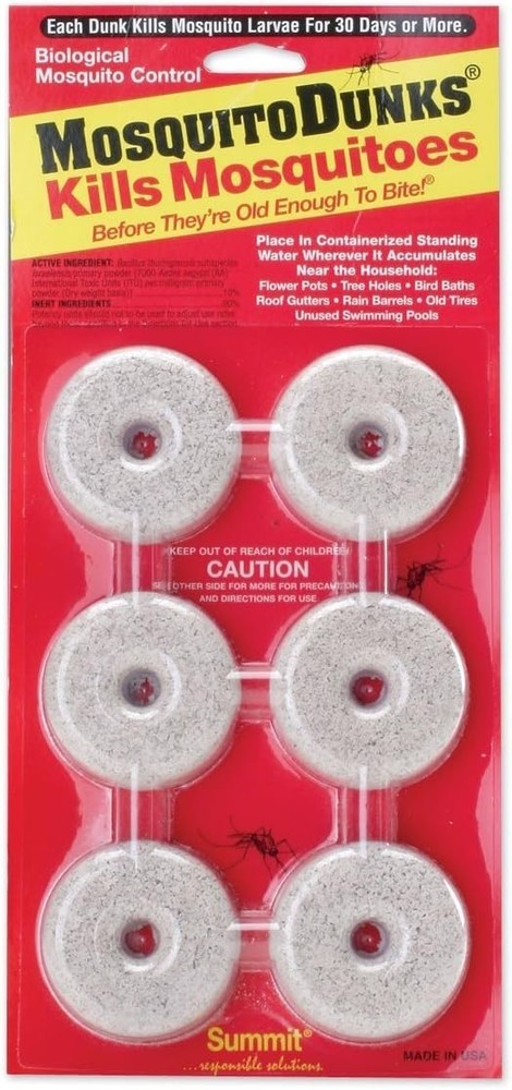 Summit solutins 110-12 Mosquito Dunks, 6-Pack