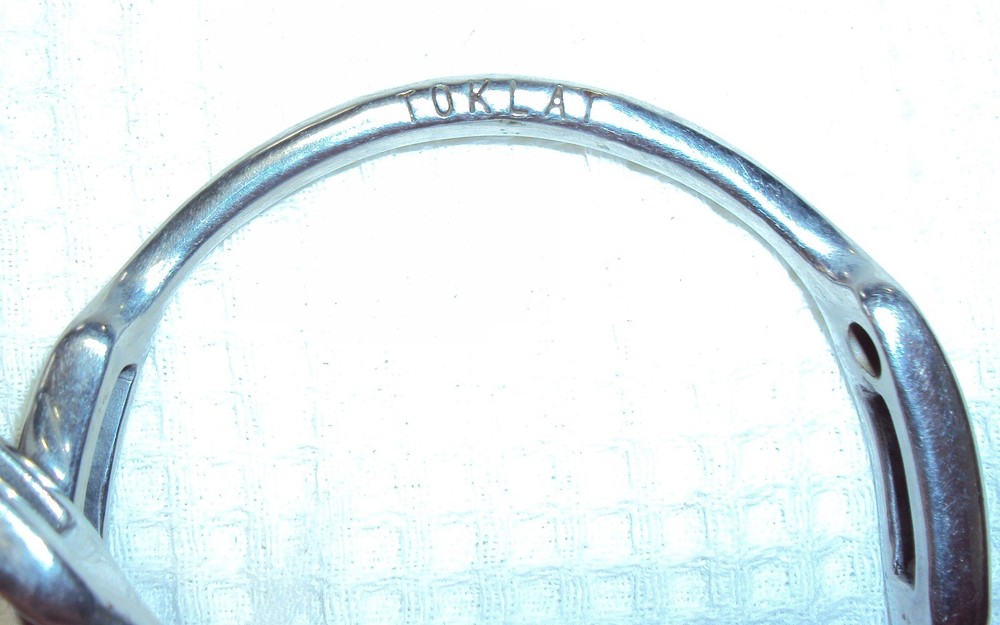 MYLER TOKLAT Eggbutt Snaffle Show Bits - Copper Bars/SS - Hooks - 5 1/4" - GREAT