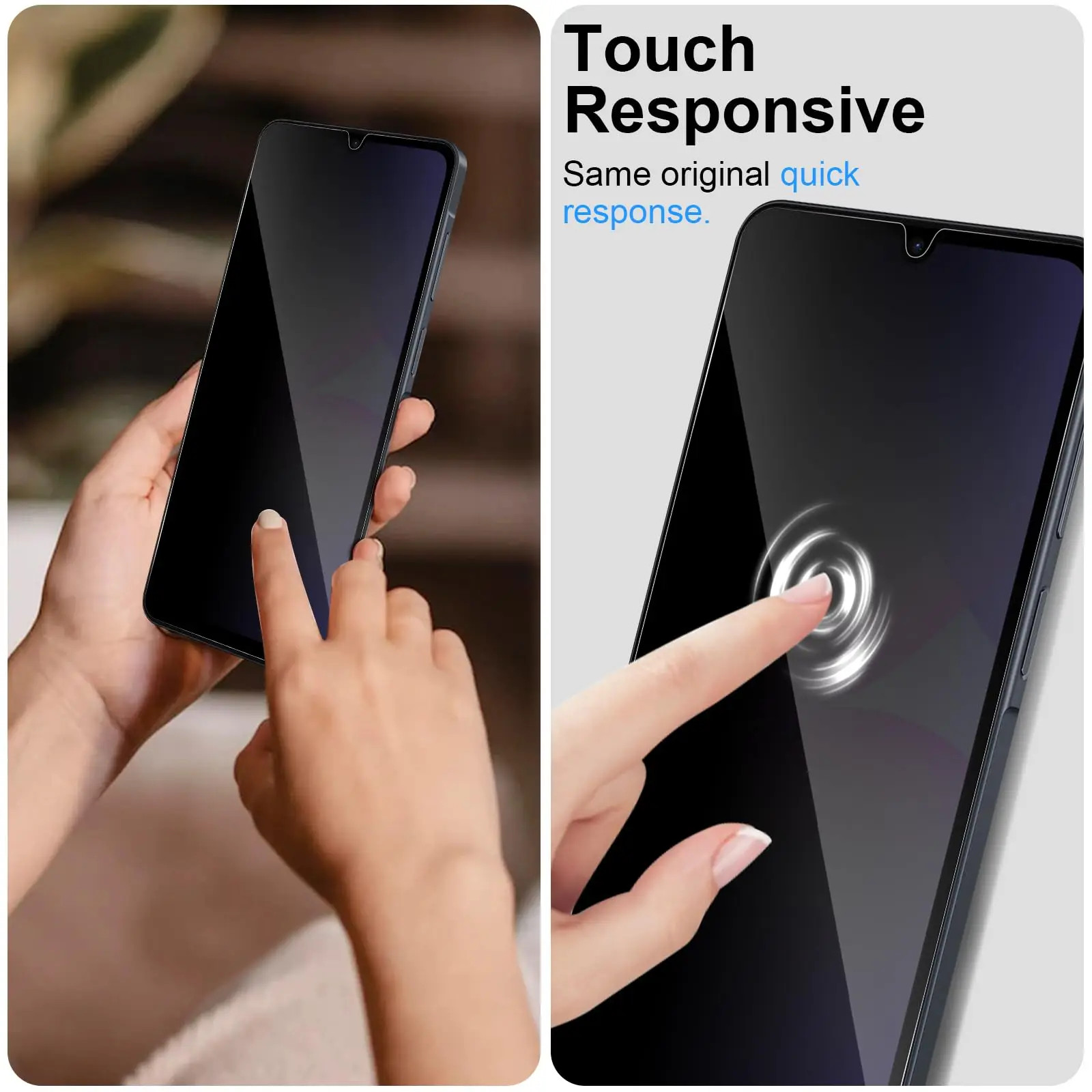 2X Privacy Tempered Glass Screen Protector For Galaxy S23 S24 S25 FE Ultra Edge