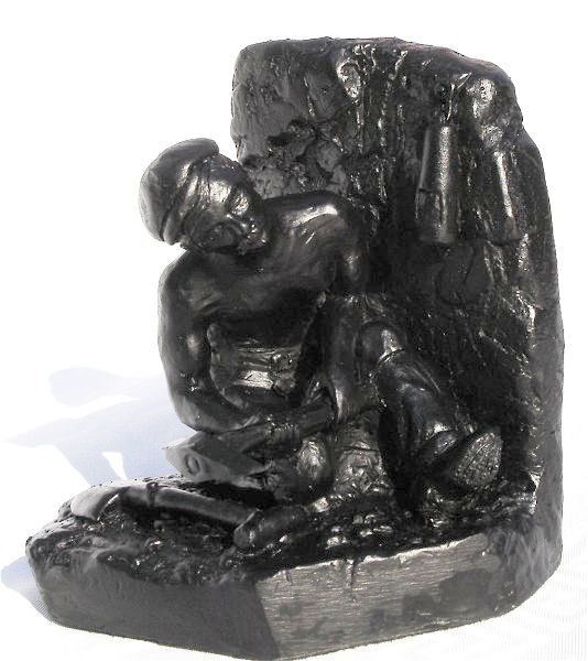 Hand Filler - Mining Memorabilia Made with British Coal