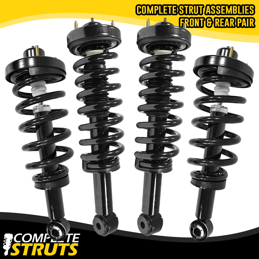 2007-2013 Ford Expedition Front & Rear Complete Struts & Coil Spring Assemblies