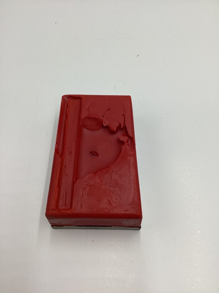 RAIDEX Marking Crayon, Wax, Red, 35-7104-RD