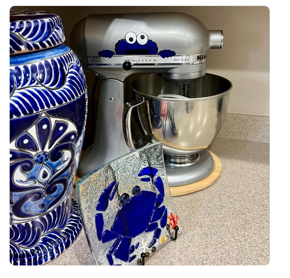 Cookie Monster & Are You Making Cookies Kitchen Aid Mixer Decal Easy Baking