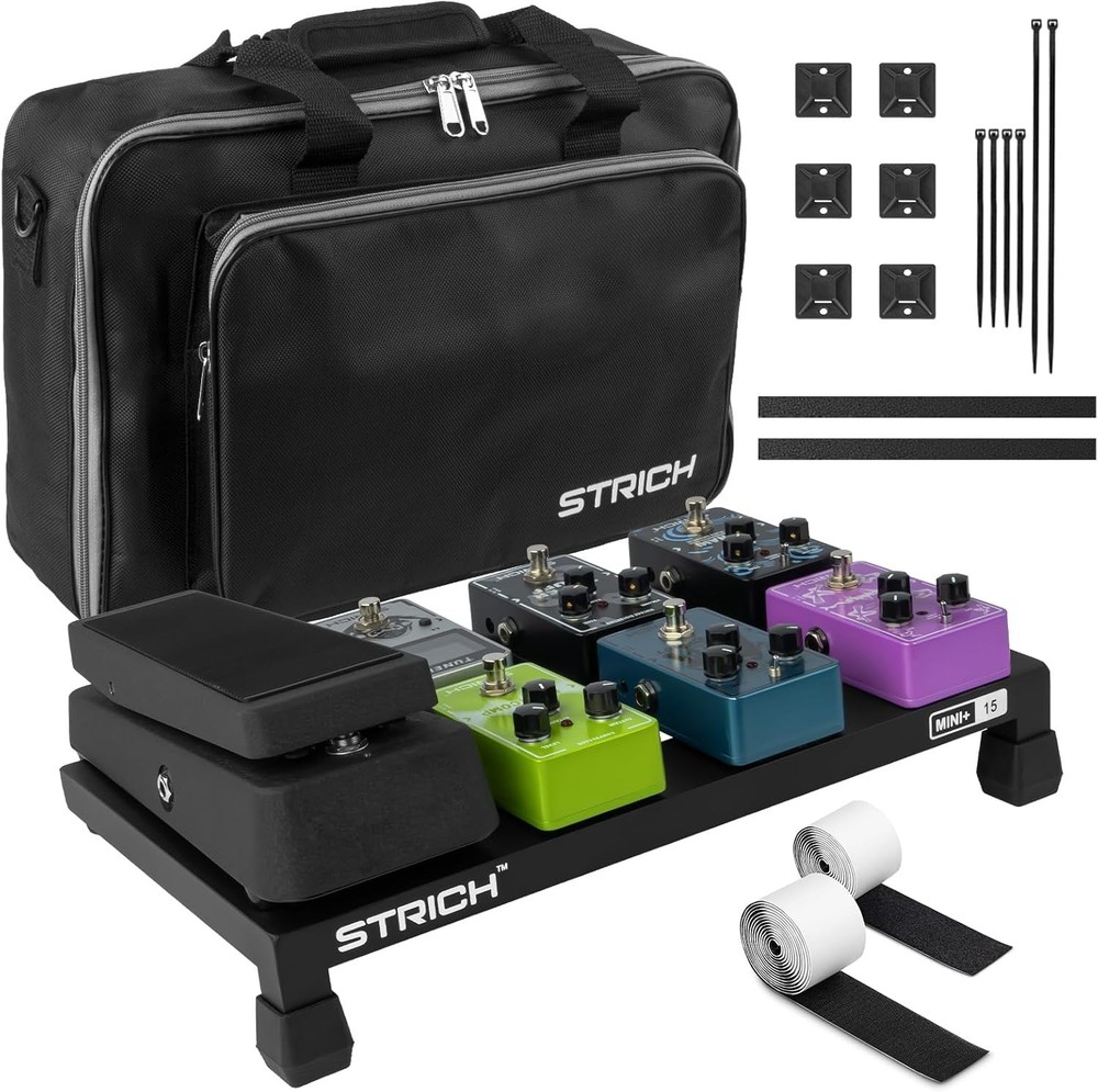 Professional Quality Pedal Board with Unique Angle Design