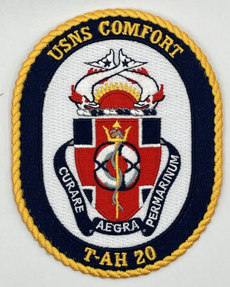 USNS COMFORT (T-AH 20) Ship's crest patch