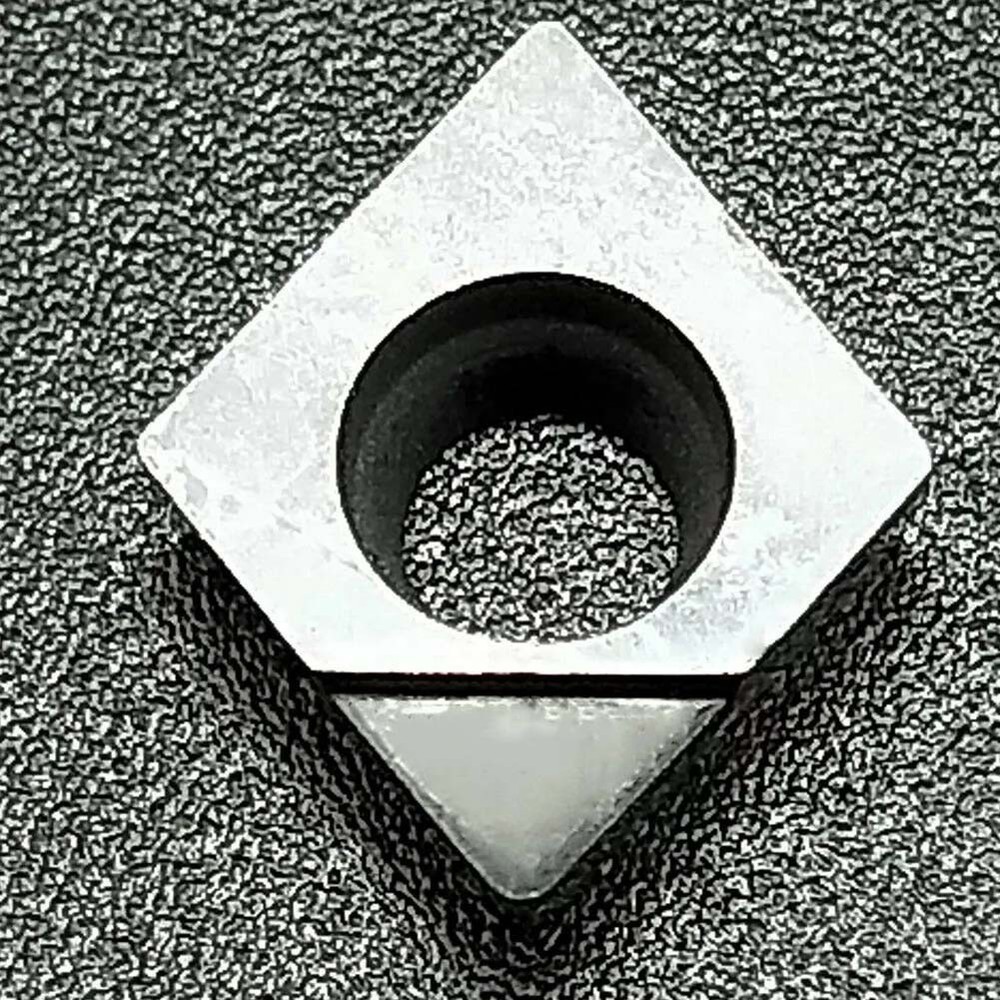 2pcs PCD Inserts CCGT060204 Designed for CNC Processing For Aluminum Copper