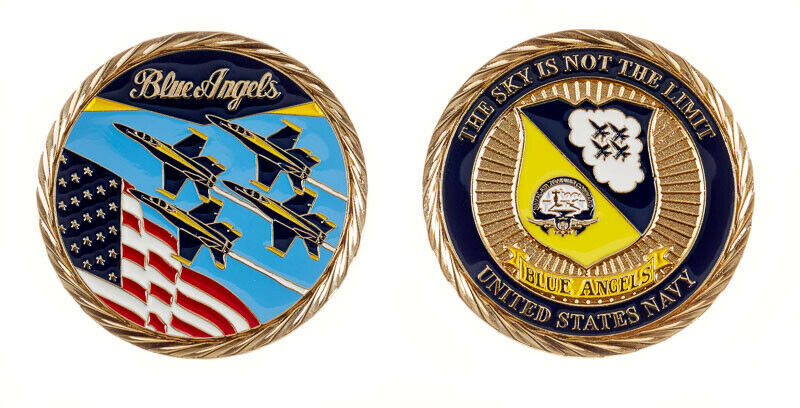 Challenge Coin U.S. NAVY BLUE ANGELS CHALLENGE COIN