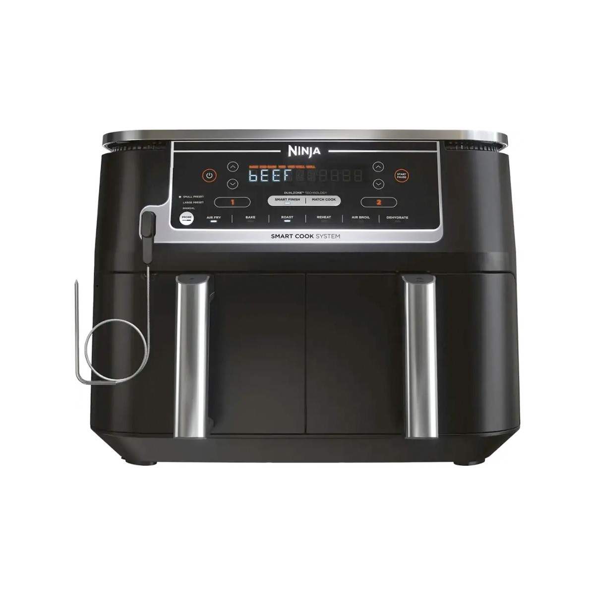 Ninja AD300CO Foodi 6-in-1 10-qt. XL 2-Basket Air Fryer with DualZone Technology