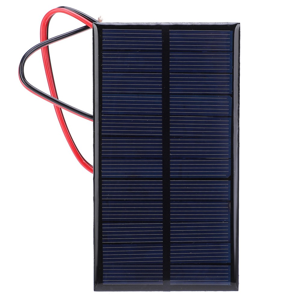 3pcs DC 6V 1W Solar Panel Cell Power Module Solar Panel With 30cm Cable