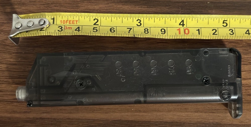 Airsoft 6mm BB 100 Round Capacity Magazine Speed Loader & Spout Speed Loader