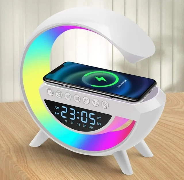 Lámpara de alarma LED con altavoz inalámbrico