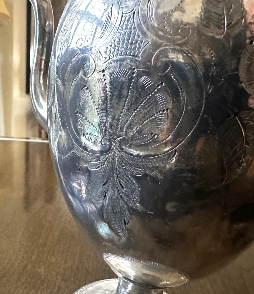 Taunton Britannia Silver Plate Coffee & Samovar Pots