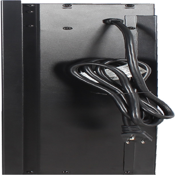 28" Black Electric Fireplace Insert with Remote Control & Timer 1400W