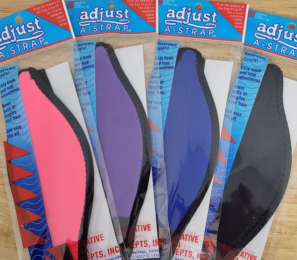 Innovative Scuba Adjust-A-Strap for Dive Mask