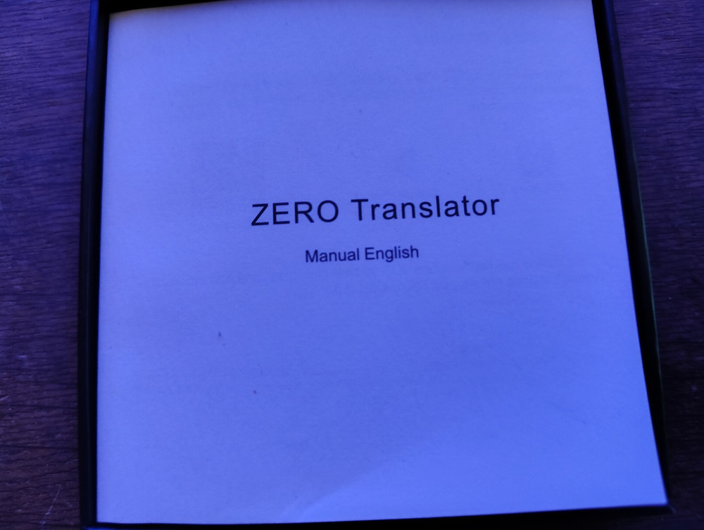 Timekettle Zero Translator