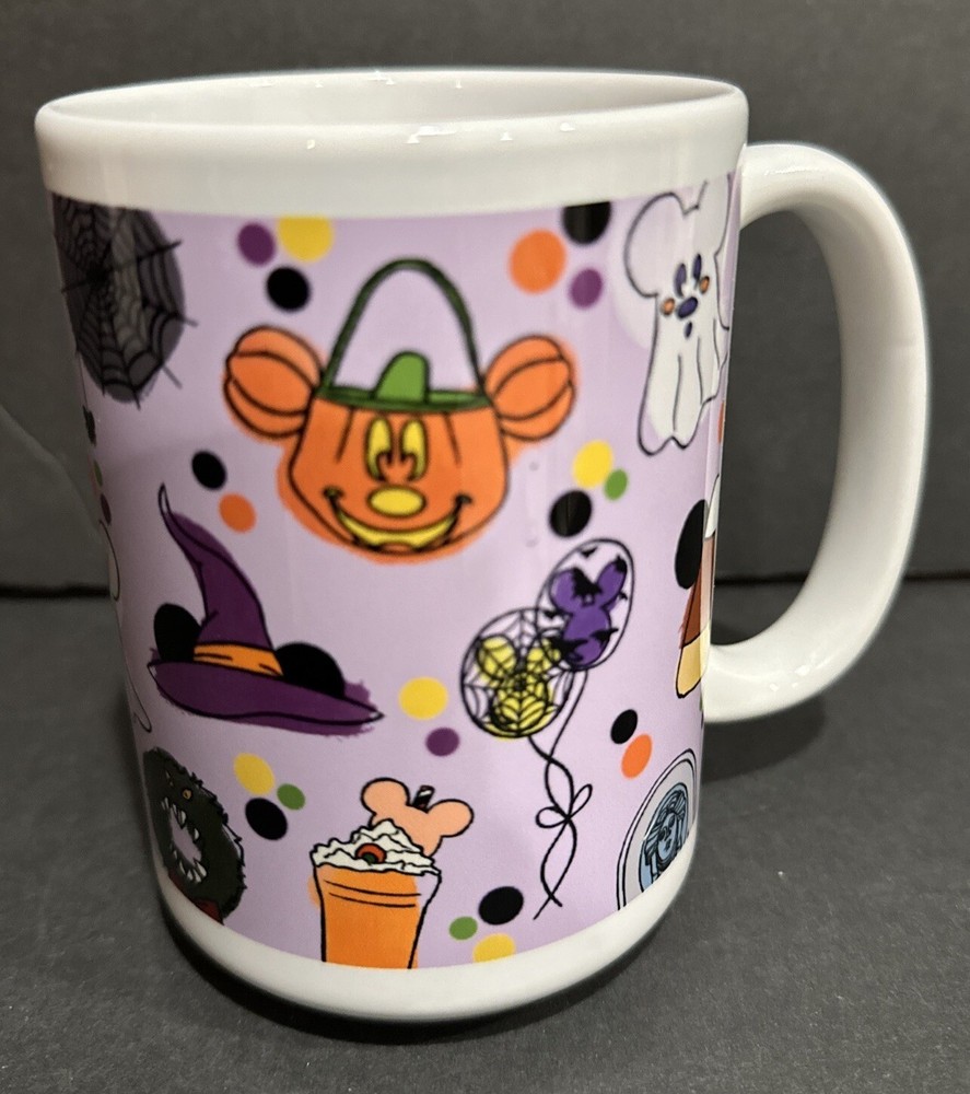 Mug Halloween Orca Coatings Mouse Ears Ghost