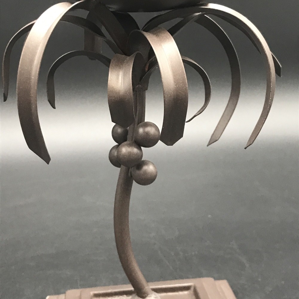 Elements Palm Tree Tiki Candle Holders