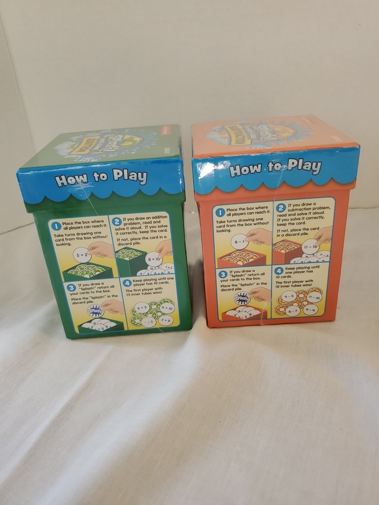 New Splash Subtraction and Addition Math Game Grades 1-2