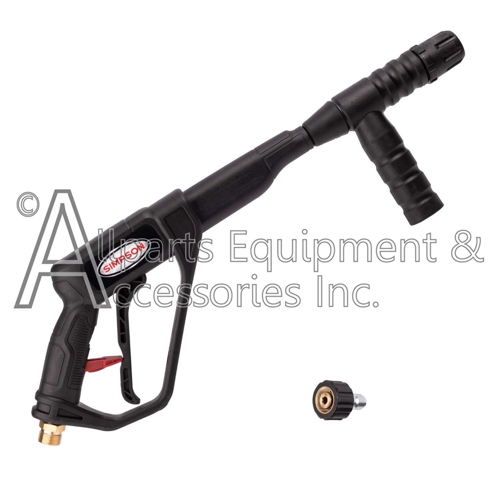 80148 Simpson OR452 4500 PSI Trigger Gun M22 Connections and 3/8" QC Adaptor