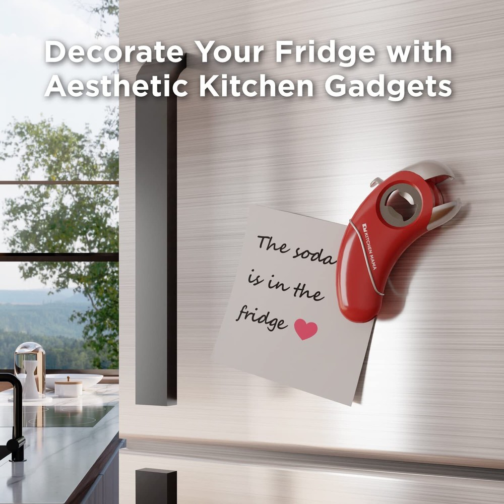 Multifunction Opener for Weak Hands Pull Tab Jar and Bottle Opener