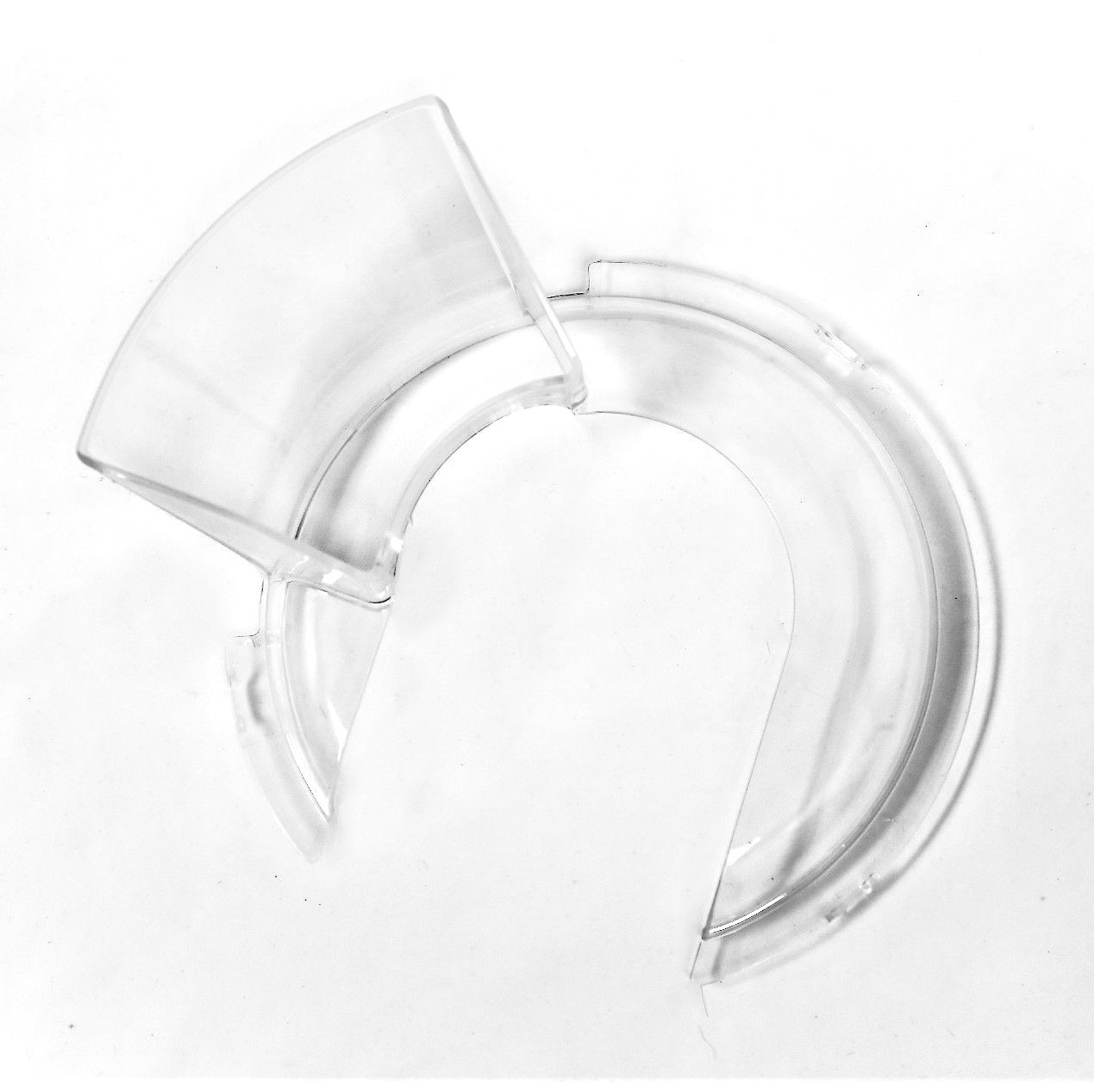 Compatible One-Piece Pouring Shield Guard for KitchenAid K45 K90 K5 Stand Mixer