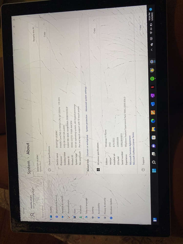 Microsoft Surface Pro 7, Wi-Fi, 12.3 inch - Silver