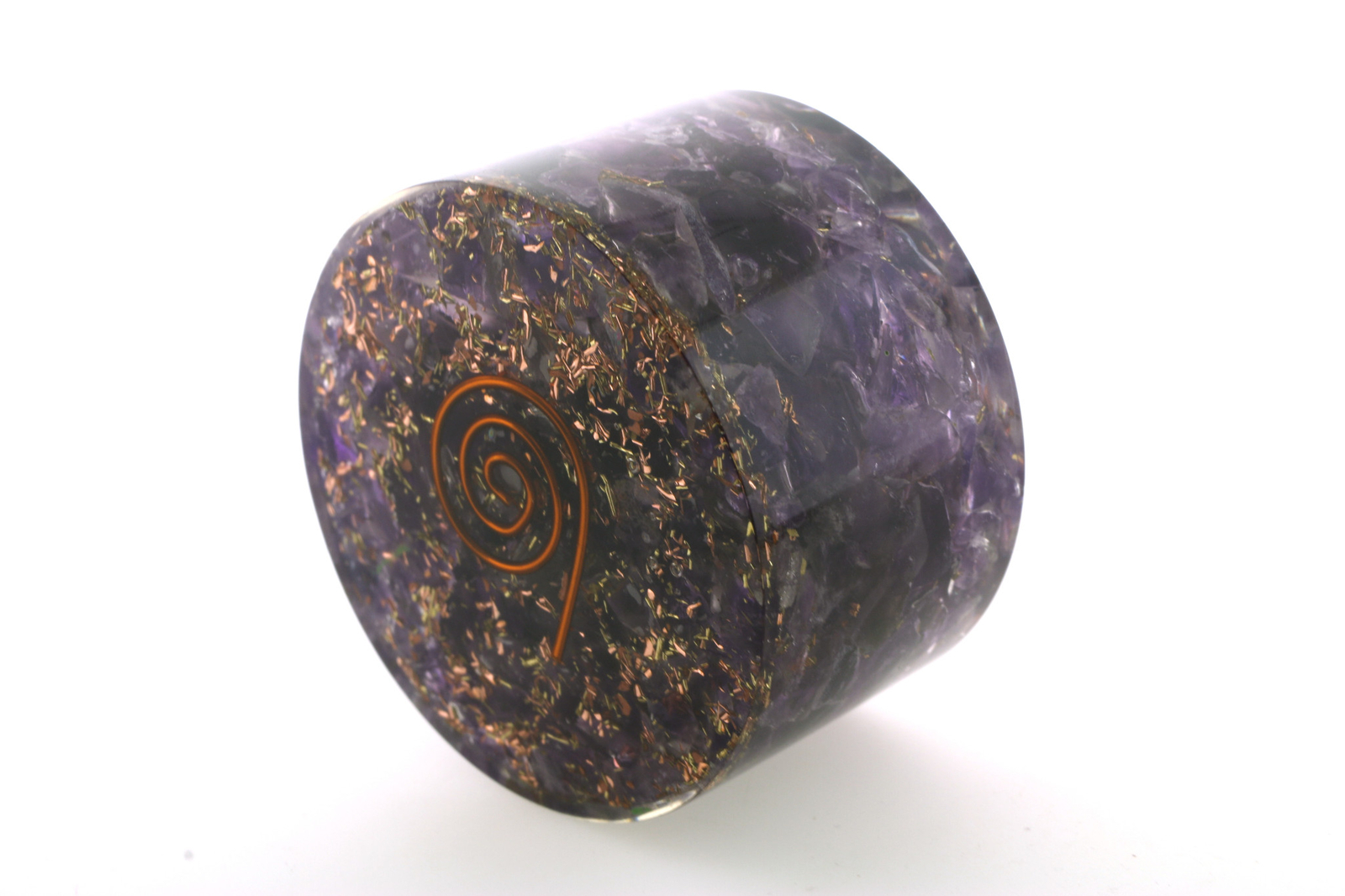 Amethyst Orgone Tower Buster 1.75" EMF Protection Energy Generator