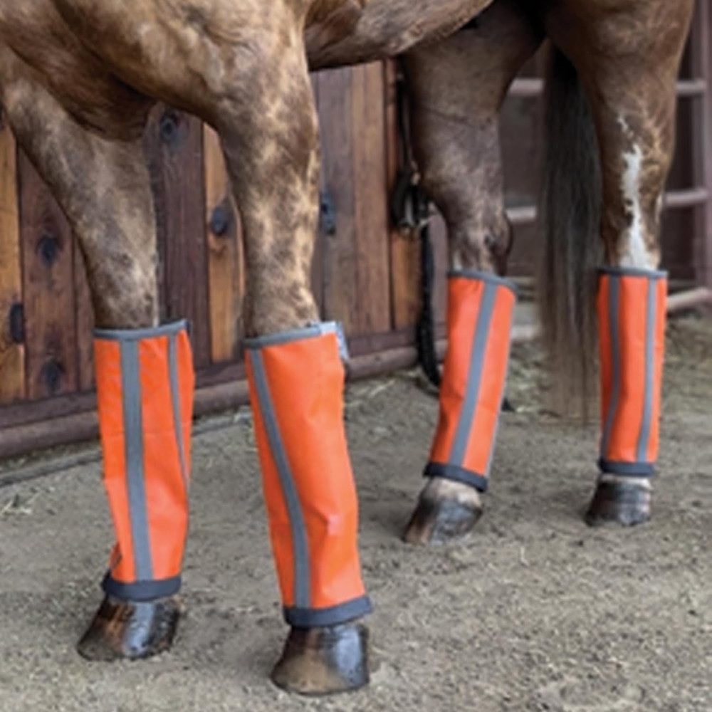 Deluxe Fly Boots | Breathable Mesh | 4 Pack