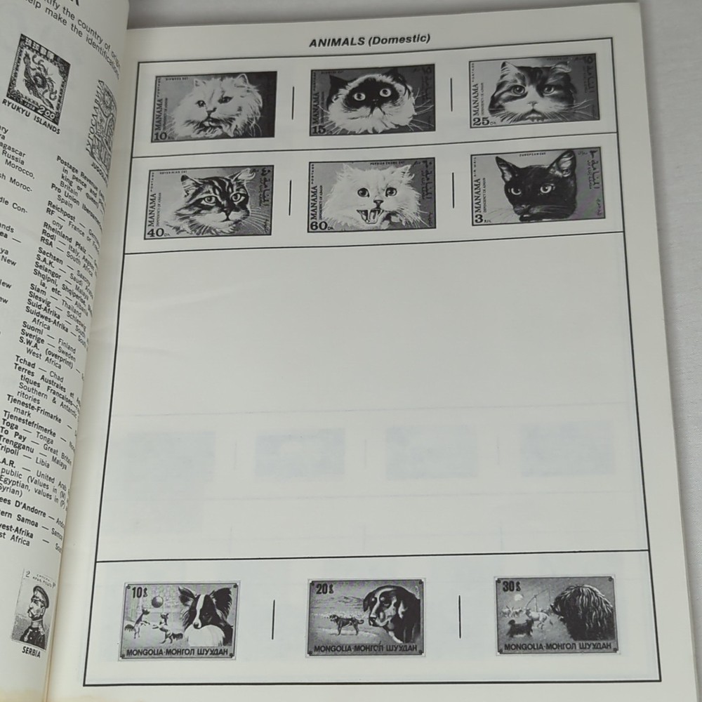 1979 Treat Topical Postage Stamp Album No. 202 with Stamps