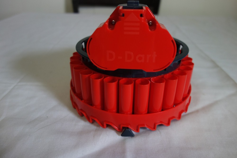D-DART Tempest V2 Blaster Compatible with Nerf & standard darts Rare Handheld