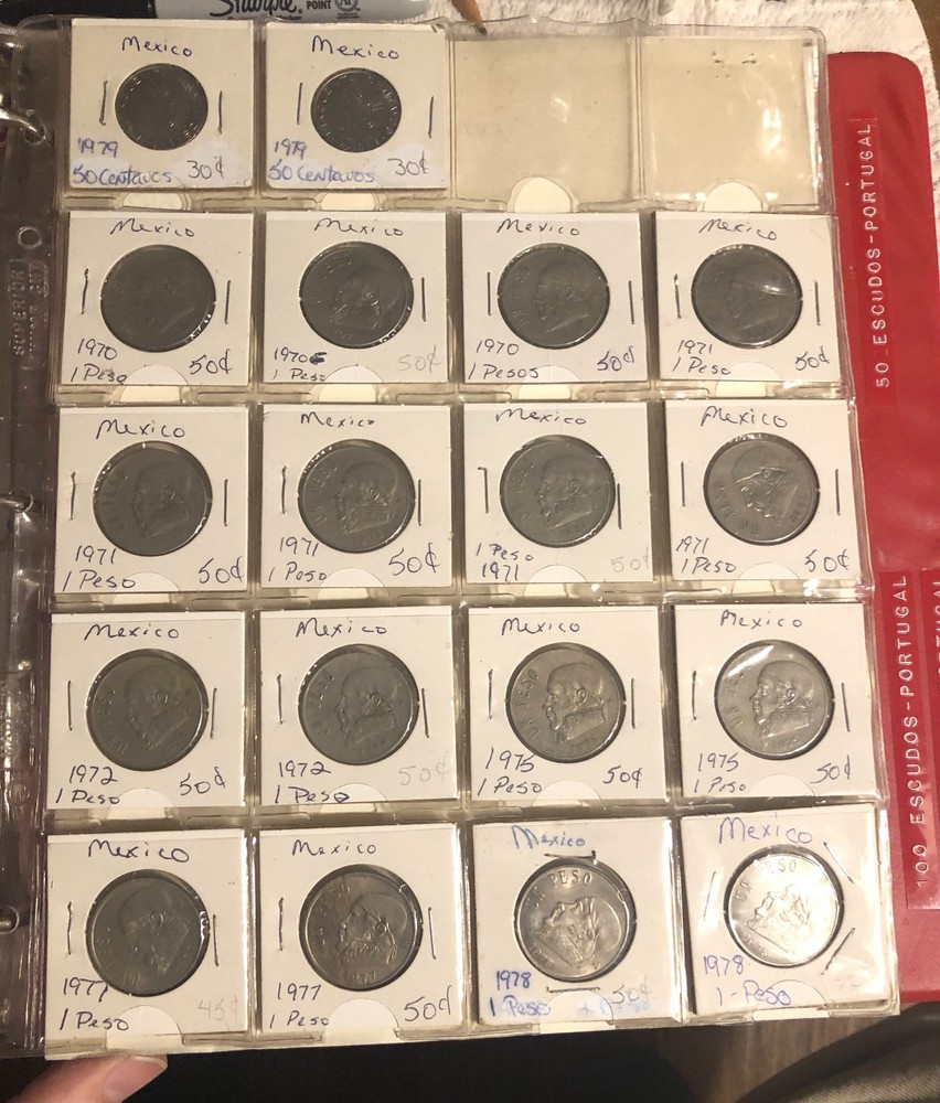 world coins lot bulk old