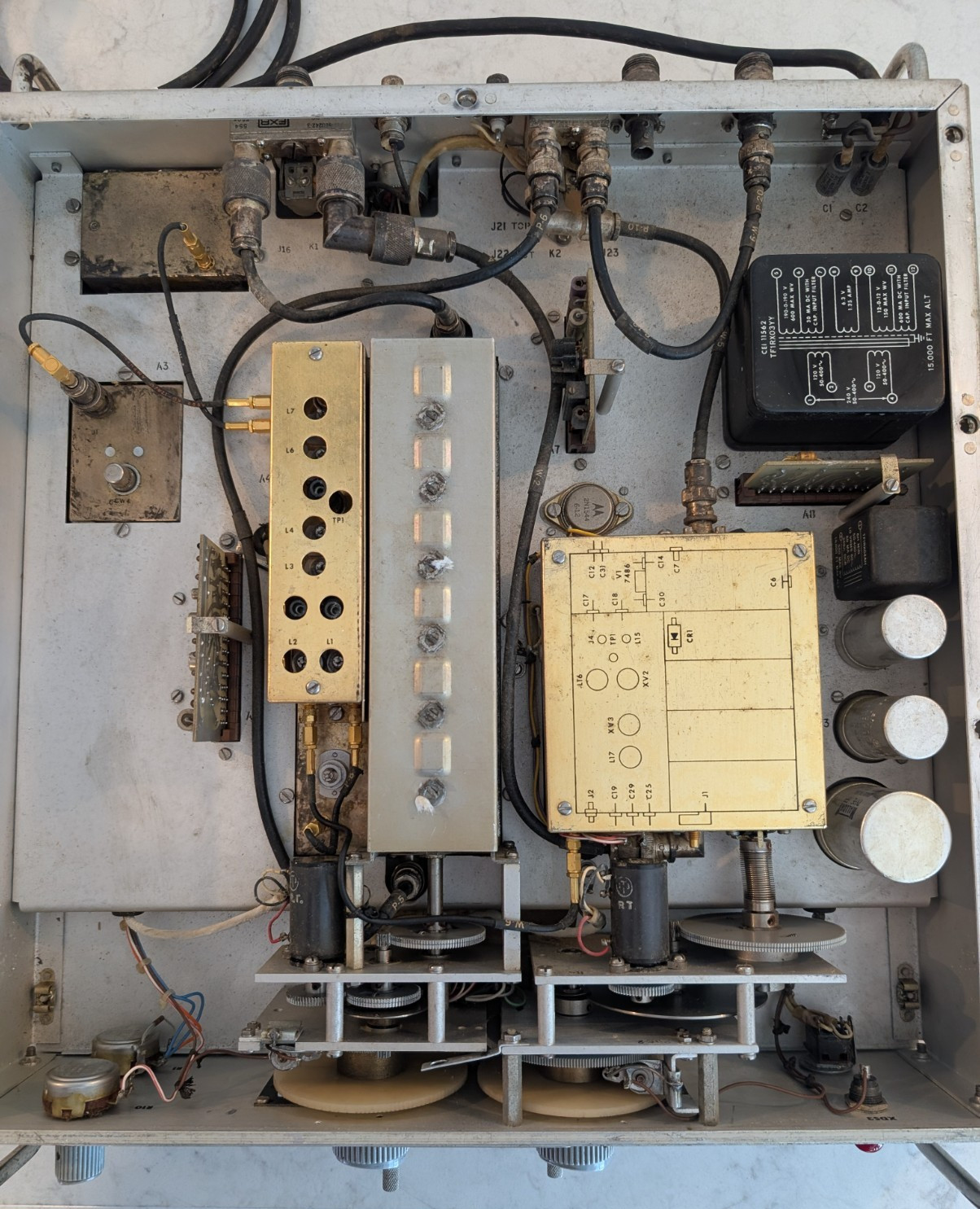 Vintage 1960s CEI Communication Electronics Inc Model UT-1000C-1 UHF Tuner