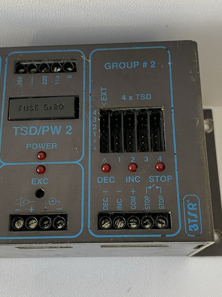 BTSR TSD/PW 2 CONTROL BOX