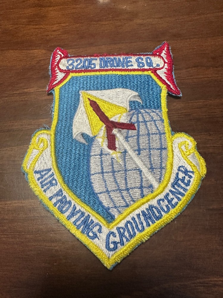 Vintage USAF 3205th Drone Squadron Patch
