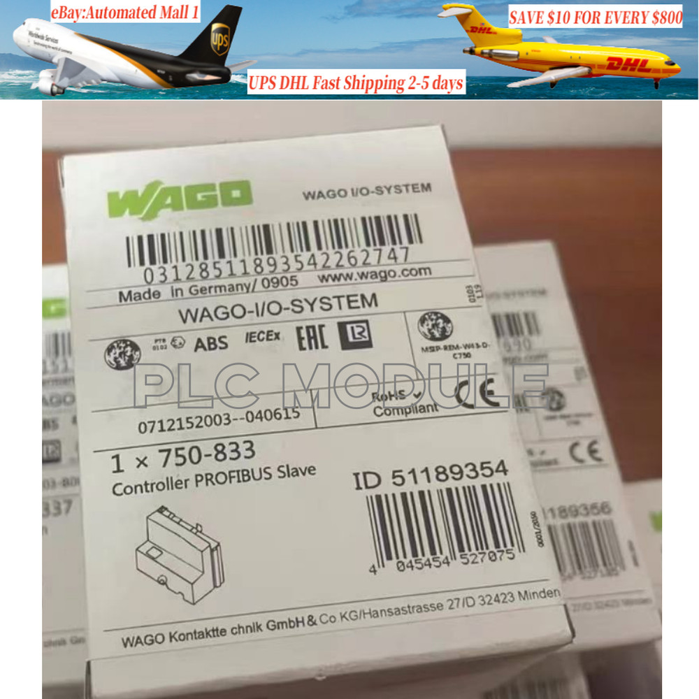 1PCS NEW WAGO 750-833 module fast shipping