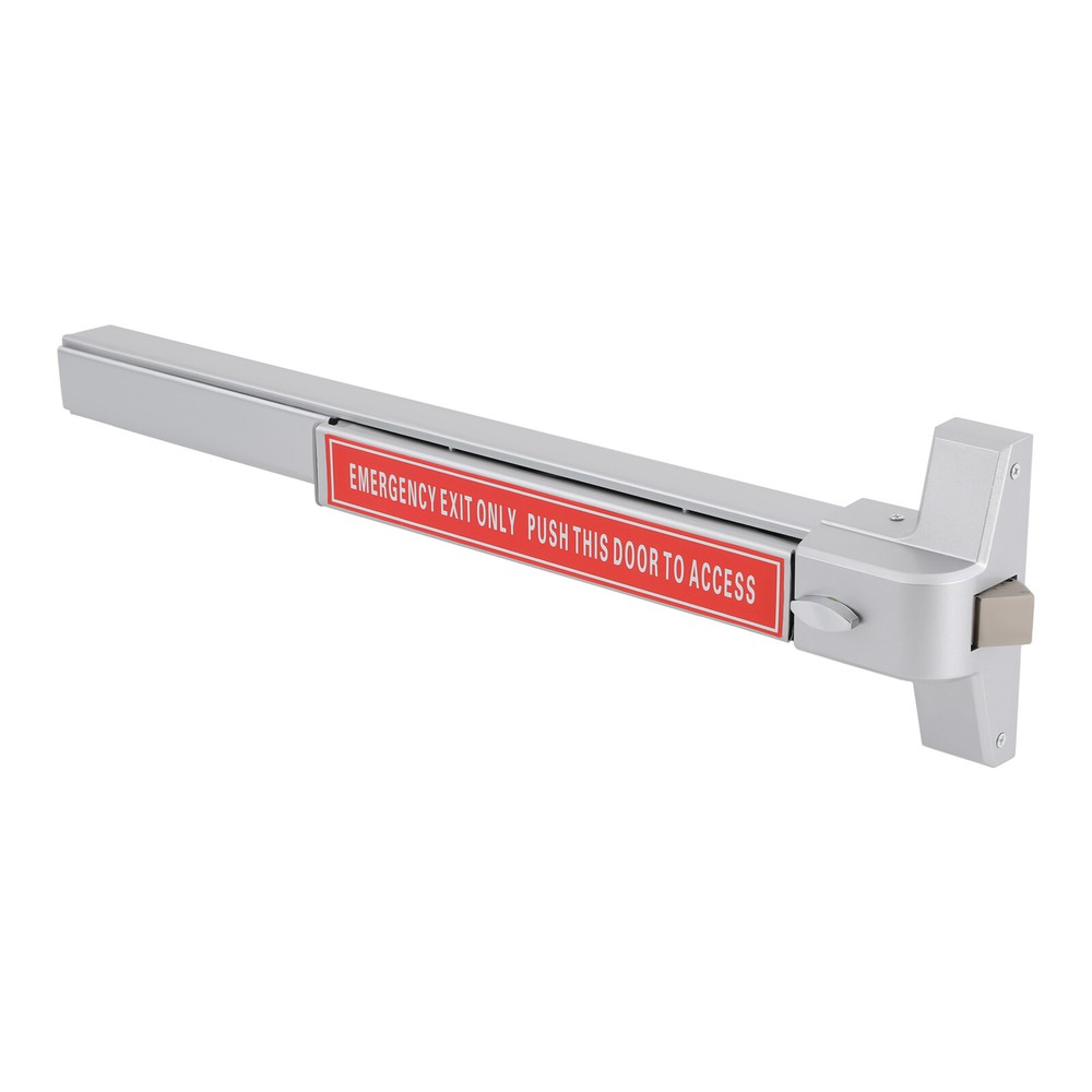 Door Push Bar Panic Exit Device Lock Hardware Latches for 30-36 Inch Single Door