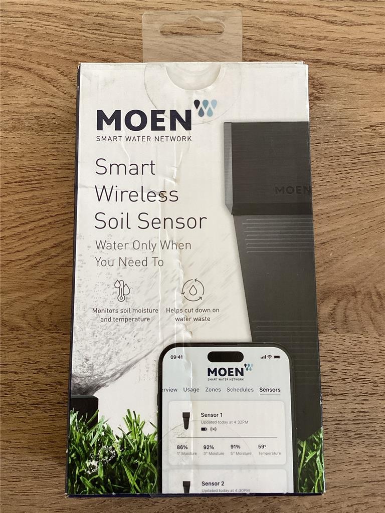 + MOEN Smart Wireless Soil Sensor WISNS002G1USA NEW
