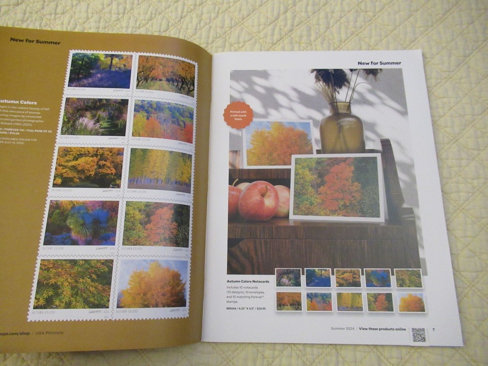 USPS USA Philatelic Summer & Fall 2024 Catalogs (2-Set)