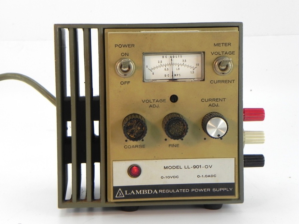 Lambda LL-901-OV Regulated DC Power Supply, 10V, 0.1A
