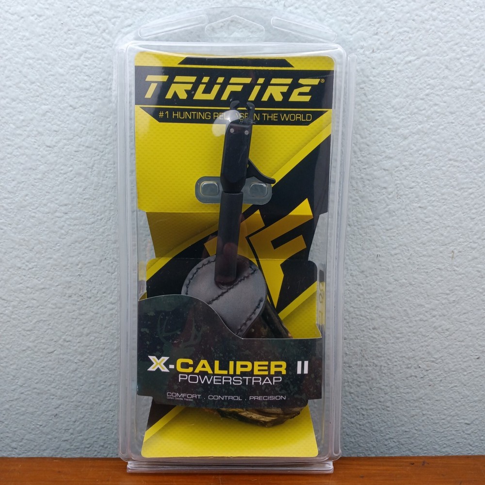 Archery Wrist Trigger Release TRUFIRE® X-Caliper II Powerstrap 360° Adjustable