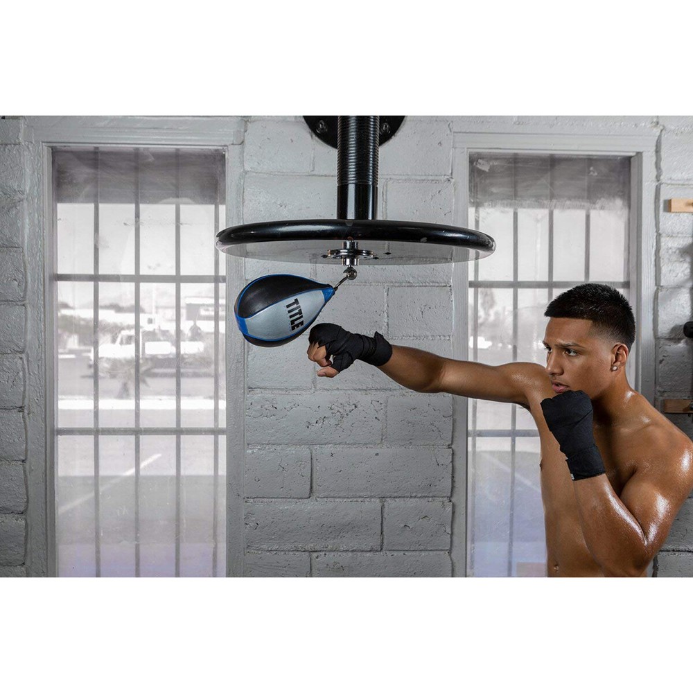 Title Boxing Platinum Perilous Speed Bag - Black/Silver