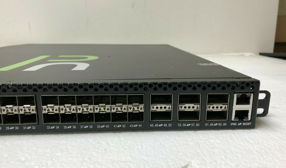 Pluribus Networks E68 Series Server Switch w/ Dual PSU