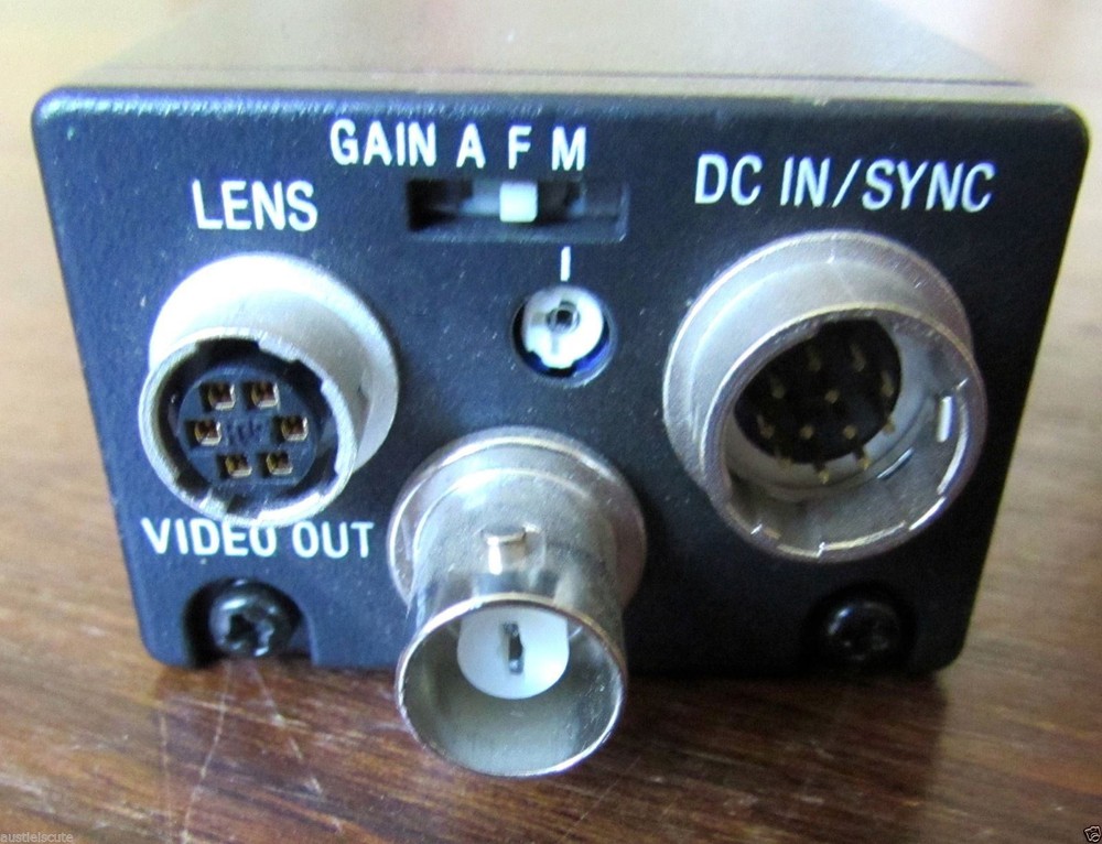 Sony CCD Microscope Video Camera Module Model XC-75 Towada 10.5-15VDC
